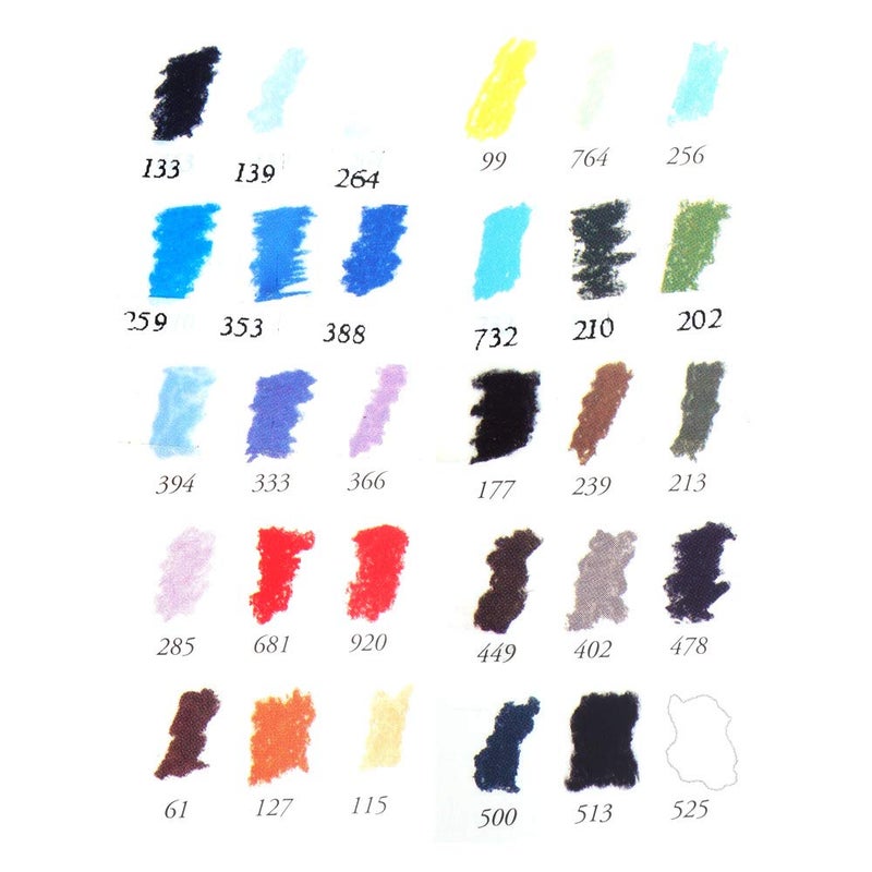 SENNELIER Extra-Soft French Half Pastel Seaside Professional Artist Box Set, 30-Colors - Image 4